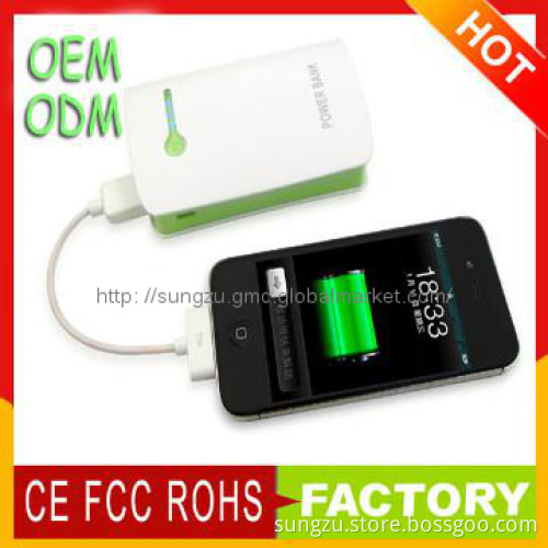 Dual usb minion power bank tablet battery charger/mobile phone charger